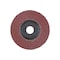 Pferd 5" x 5/8-11 Thd. POLIFAN Flap Disc - A SG STEELOX, Aluminum oxide, 80 Grit, Conical 62315 - alternate 2